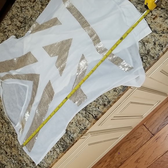 New York & Company Sequins Comfortable Blouse - Picture 7 of 12